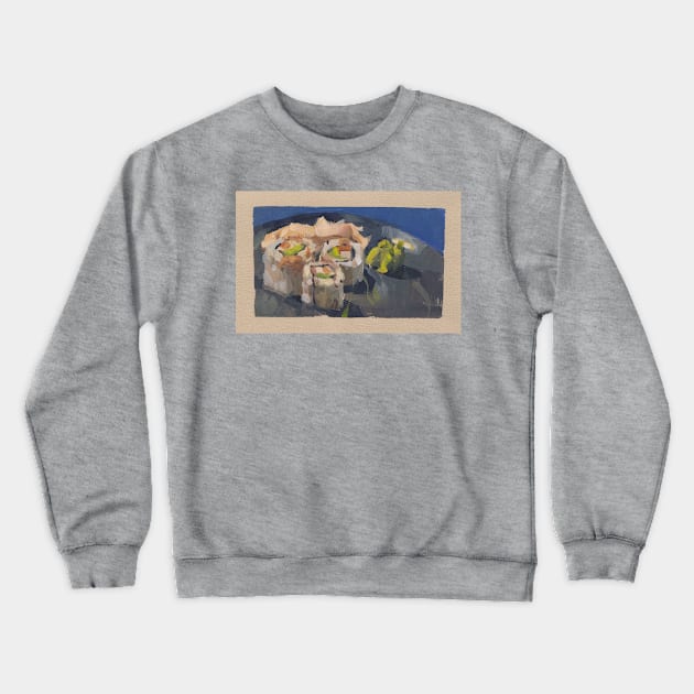 Sushi Crewneck Sweatshirt by TheMainloop